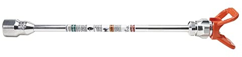 Graco RAC 5 243295 Düsenverlängerung, 25cm | Erreicht enge Stellen ohne Leiter, passt auf Magnum A20-A100, ProS19 & ProS21, inkl. Schutz & Dichtung