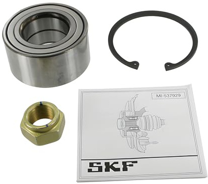 SKF Radlagersatz VKBA 6884 Position Vorderachse Außendurchmesser 76 mm Höhe 111 mm Länge 111 mm Breite 84 mm - OE Qualität