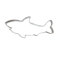 Formina Ausstechform Haifisch, 9,5cm