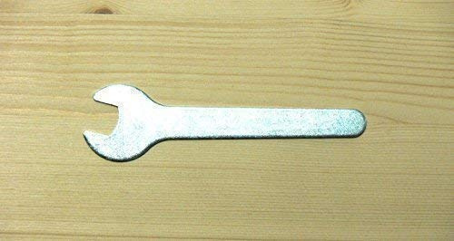 Arndt flacher Einmaulschlüssel SW 6, 7, 8, 10, 11, 12, 13, 14, 17, 19mm, Stahl verzinkt, Maulschlüssel (SW 11mm)