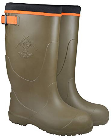 FAGUM leichte TRC Gummistiefel gefüttert Thermostiefel Jagd Stiefel Hubert (43)