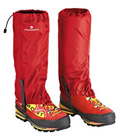 Ferrino 77313HRR.1SIZ Robuste Gamasche, Rot, Erwachsene, Unisex, Einheitsgröße