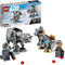 LEGO 75298 Star Wars AT-AT vs. Tauntaun Microfighters Building Set with Luke Skywalker and AT-AT Driver Minifigures
