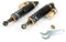 2Pcs Universal 400Mm 15.74 Fit für MotorradStoßdämpfer Hinterradaufhängung Blk & Gd