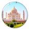 India Taj Mahal Fridge Magnet Decorative Magnet Tourist City Travel Souvenir Collection Gift Strong Refrigerator Sticker