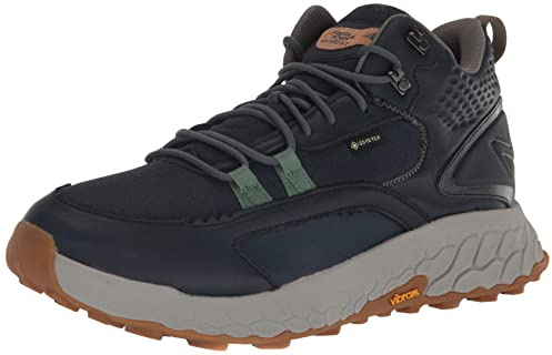 New Balance Herren Fresh Foam X Hierro Mid Sneaker, Schwarz, 45.5 EU