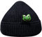 ikasus Damen Winter Mütze Frosch Hut Strickmütze Knitted Hat Beanie Mütze Warm Weich Mütze Wintermütze Warme Modehüte für Damen Und Mädchen (Khaki)