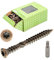Terrassenschrauben 5x60, Edelstahl A2, Antik, 200 St. + BIT, Fassadenschraube