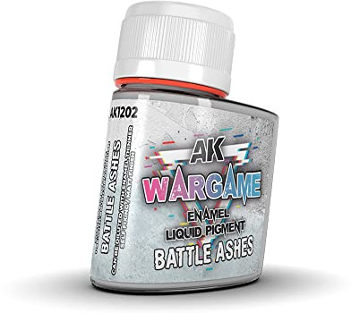 AK WARGAME LIQUID PIGMENTS AK1202 Battle Ashes (35ml)