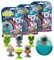 INKEE SURPRISE | 3er Pack Überraschung-Badekugeln, Kinder Badebomben mit Duft & Weltraum Spielfiguren mit Saugnapf, 3x 80g