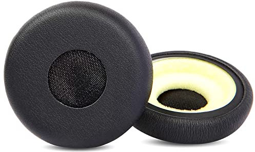 ACCOUTA Almohadillas de Repuesto Prime compatibles con Jabra HSC012 HSC016 HSC017 HSC018W con Piel de proteína más Suave/Espuma viscoelástica