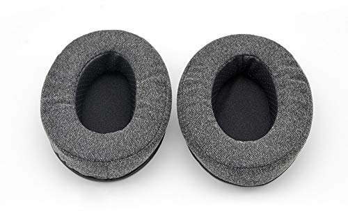 VKMKV 1 Pair of Ear pads Cushion Pillow Replacement Ear Cover for Audio Technica ATH M40 M50 M40X M50X M30 M35 SX1 M50S Dj Headphones (Color : Grey)