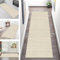 Teppich Läufer Flur Küche rutschfest waschbar Teppichläufer Lang 40X60CM Hellbeige-gelb Küchenläufer Meterware Korridor Tepiche Esszimmer Schlafzimmer Wohnzimmer Schmutzfangmatte Breit 40-120cm