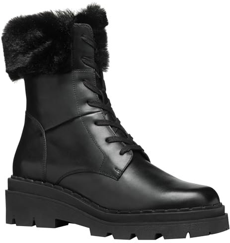 Geox D Felleny F, Stivale alla Caviglia Donna, Nero, 37 EU