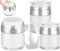 Auauraintt 3Stk Cremetiegel Vakuumflasche, 15/30/50ml Airless Pumpspender, NachfüLlbare Reisecreme Flasche Tragbarer Kosmetischer BehäLter für Creme, Lotion für Reise Home Verwendung