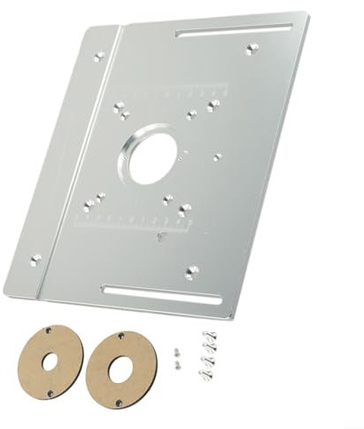 Router Table Insert Plate for Electric Wood Router Trimming Sturdy and Long Lasting