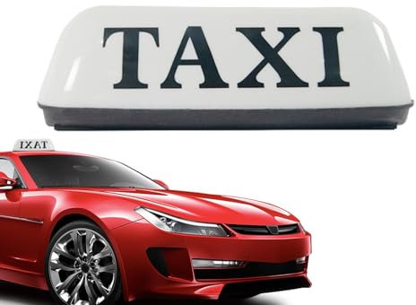 Generisch Taxi-Licht für Auto, Taxi-Schild | Kabinendachbeleuchtung,Taxi-Leuchtschild, Autodachlampenschild, helles Taxilicht, sichtbare 12-V-Autodachlampe für sichere Fahrten, VT1YTPRZUSPJ5S0D2A