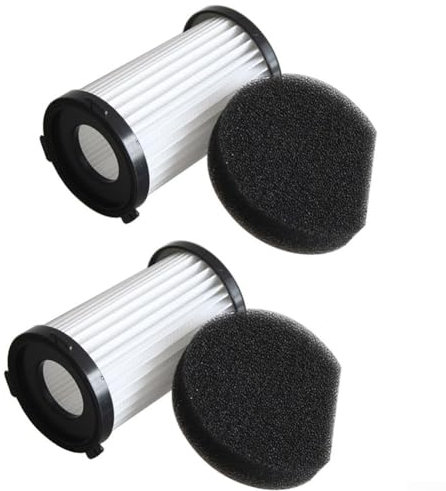 QOXEZY 2 filtri per aspirapolvere, filtro per Bomann BS1948cb per scopa elettrica Ariete Handy Force 2761 2759 RBT, filtro pulitore cilindro