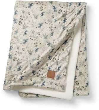 Elodie Details Babydecke Kuscheldecke Kinderwagendecke aus Oeko-Tex Pearl Velvet Extra Weich und Warm 75 x 100 cm - Fairytale Forest