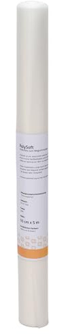 Semplix PolySoft Stickvlies 50cm x 5m Schneidevlies weiß