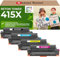 [Mit Original-Chip | wiederverwendet] Reton Toner kompatibel für 415A 415X für Color Laserjet Pro MFP M479fdw M479dw M479fdn M479fnw M454dw M479 W2030X-W2033X | Keine UPDATEPROBLEME|