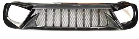 Parrilla Rejilla Carreras Plástico ABS Carbono Negro Mate Accesorios Estilo Entrada Aire Piezas Tuning para Jeep para Renegade 2016-2023 Parrilla Delantera(16-18Carbon Look)