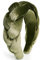 DRESHOW Samt Geflochtene Stirnband Damen Trachten Haarreif Breit Vintage Haare Bands Mode Stirnbänder für Damen