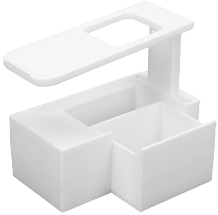 Sxhlseller Scan -Stand für Handelskarten für Standardgröße, Weiße PLA -Materialkarten -Scanner -Telefonhalter, Kompatibel mit der Mana -Box -App, Einstellbare Passform für IOS und Android