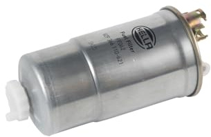 HELLA 8ZF 366 110-621 Kraftstofffilter FF062 - Leitungsfilter | 8ZF 366 110-621 passend für A3 A4 A6 Leon Toledo Octavia