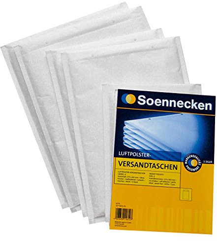 Soennecken Luftpolstertasche 2273 D/1 170x265mm hk ws 5 St./Pack.