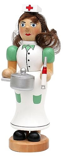 Räuchermann als Krankenschwester, ca.19 cm