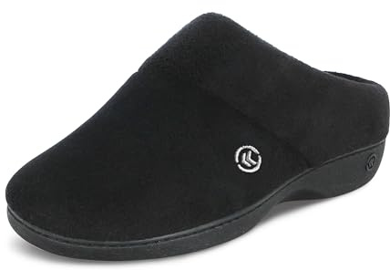 Isotoner dam Classic Hoodback W Memory FoamSlip on toffel