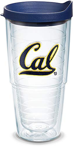 Tervis Hergestellt in den USA, doppelwandig, UC Berkeley Golden Bears Isolierter Becher hält Getränke kalt und heiß, 680 ml, Punkte