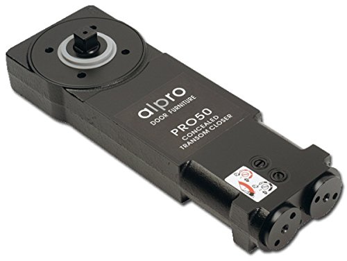 ALPRO PRO50 Medium Duty Transom Door Closer C/W Pivot & Arm - End Load - No Hold Open
