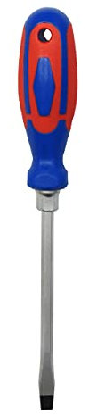 Con: P cpt311125 Schraubendreher mit 2 C-handle, silber/blau/rot, 6,5 x 125 mm