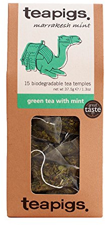 Tea Pigs Marakesh Mint Green Tea with Mint Teabags
