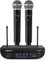 Vonyx WM82 - Sistema Radiomicrofono Digitale UHF, 2 Canali, 2x Microfono a Mano, Fino a 50 m, Valigetta per il Trasporto Inclusa