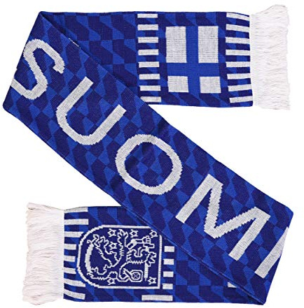 Suomi Finnland Fußball Strickschal