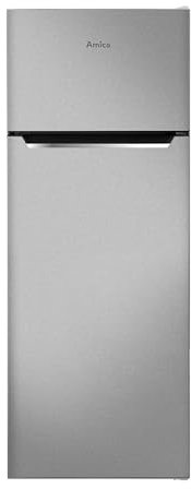 Amica DT 374 160 E Kühl-/Gefrierkombination/Standgerät/Edelstahloptik / 144 cm (H) 54 cm (B) 55 cm (T)