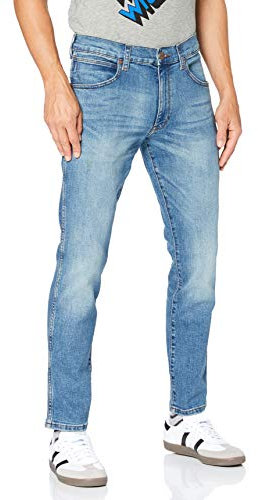 Wrangler Uomo Larston Jeans, Blu (Blue Fever), 38W / 32L