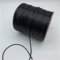 DUNGS 0,5 mm 0,8 mm 1 mm 1,5 mm 2 mm Schwarz gewachste Baumwollkordel Gewachste Fadenschnur Schnur Strap Halskette Seil für Schmuckherstellung