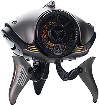 Extraterrestre Bluetooth 5.0 Haut-Parleur Haute Qualité Sonore, 20W Mid Bass, 10W Fréquence, Petit Canon en Acier, Science-Fiction Mécanique