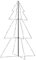 vidaXL Arbre de Noël Cône 240 LED d'Intérieur/d'Extérieur Sapin Décoration Ornement Jardin Patio Arrière-cour Salon 98x150 cm