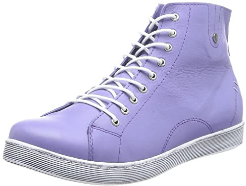 Andrea Conti Lacci da Donna, Scarpe da Ginnastica, Lilla, 35 EU