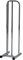 goodsforbusiness GmbH Kleiderbügelsammler für 85 Kleiderbügel, Kleiderbügelstapler H93 cm x B24 cm x T32 cm verchromt Kleiderbügel-Stapelwagen Kleiderbügelbutler