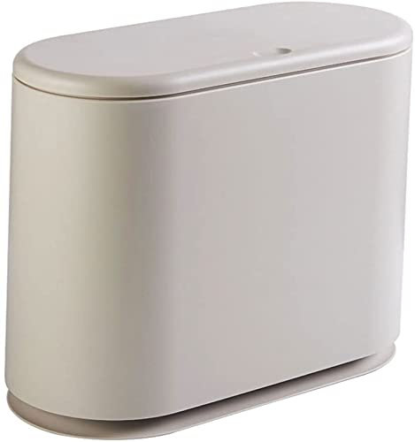 TEmkin Poubelle, poubelle, poubelle à pédale de toilette pour salon, chambre à coucher, salle de bain avec panier à papier (couleur: kaki) (kaki)