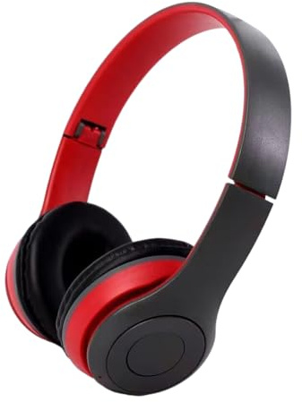 Cymwer P47 Kabelloses Over-Ear-Headset, Geräuschunterdrückung, Bluetooth-kompatibel, 5.0, Sportspiel-Headset, Karte, MP3-Player, unterstützt Freisprecheinrichtung, integriertes Mikrofon for