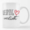Huuraa Tasse Leipzig verliebt Geschenk 330ml Weiß Leipzig Präsent