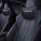 TOPABYTE Auto Kopfstützenkissen für BMW 1 2 3 4 5 6 7er X1 X2 X3 X4 X5 X6 X7 Zubehör Leder Nackenkissen für Fahrersitz Atmungsaktive Auto Nackenstütze Verstellbar, 2 Packungen, Schwarz