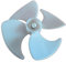 1 Uds. Para Sam/sung LG refrigerador ventilador de refrigeración 10cm aspas de ventilador para piezas de motor repair